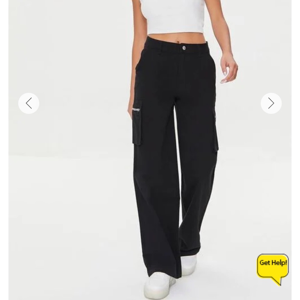 Black loose pants